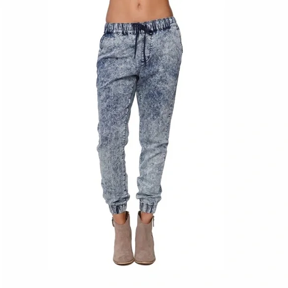 Bullhead Pants Jumpsuits Bullhead Denim Co Comet Wash Jogger
